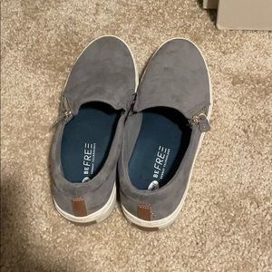 Dr. Scholl’s Gray Slip Ons